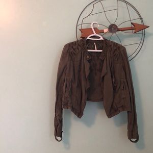 Free People cargo fashion jacket